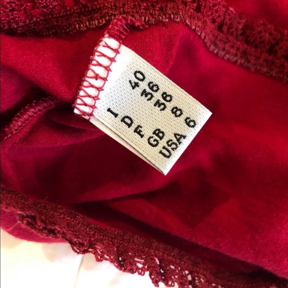 Moschino Women’s Top Size 6 Bright Red - Picture 4 of 9